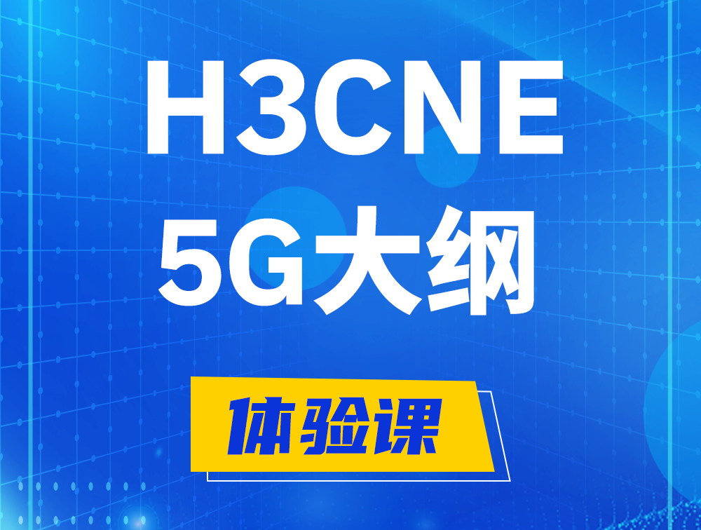 瑞安H3CNE-5G认证培训课程大纲